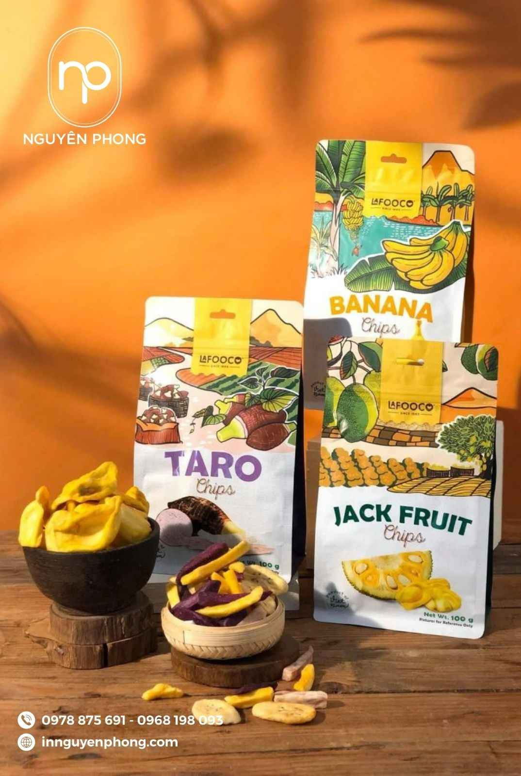 Mẫu túi đựng mít sấy 